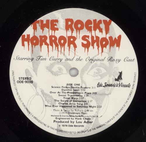 Rocky Horror The Rocky Horror Show vinyl LP album (LP record) UK KYHLPTH687523