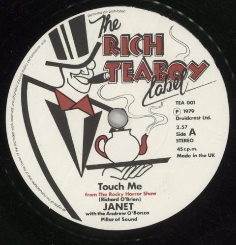 Rocky Horror Touch Me 7" vinyl single (7 inch record / 45) UK KYH07TO212315