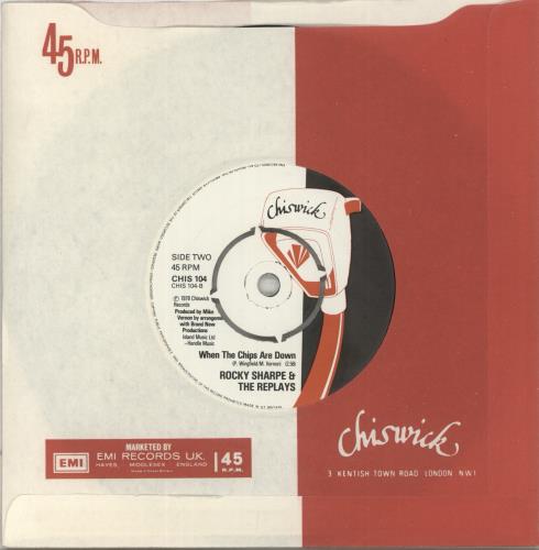 Rocky Sharpe & The Replays Rama Lama Ding Dong 7" vinyl single (7 inch record / 45) UK RKC07RA559486