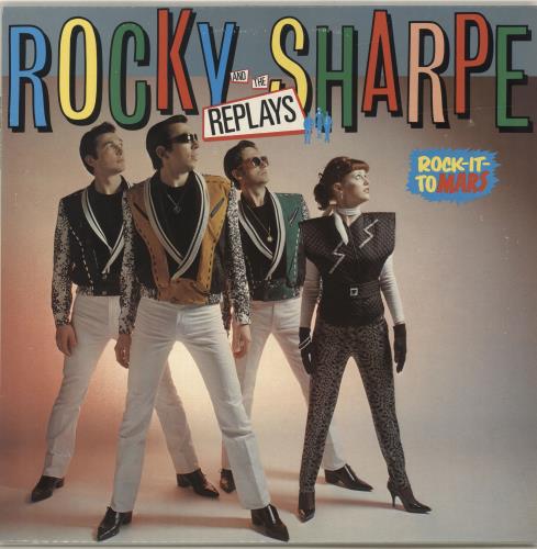 Rocky Sharpe & The Replays Rock It To Mars vinyl LP album (LP record) UK RKCLPRO690611