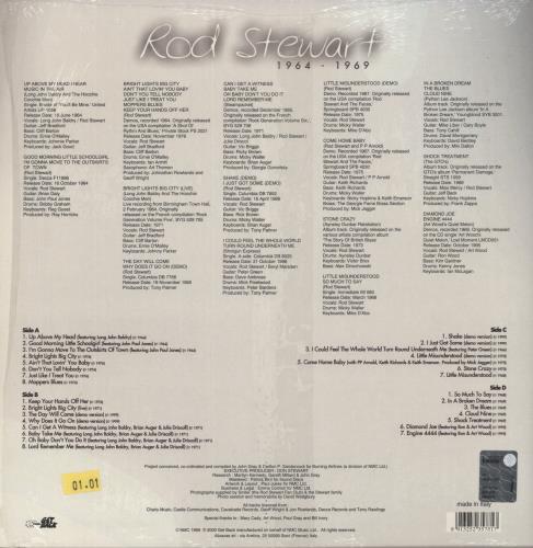 Rod Stewart 1964-1969 2-LP vinyl record set (Double LP Album) Italian ROD2L867816