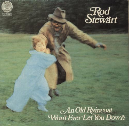 Rod Stewart An Old Raincoat vinyl LP album (LP record) German RODLPAN867730