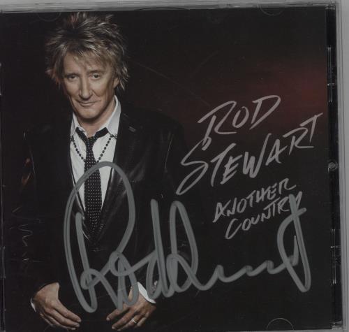Rod Stewart Another Country - Autographed CD album (CDLP) UK RODCDAN661589