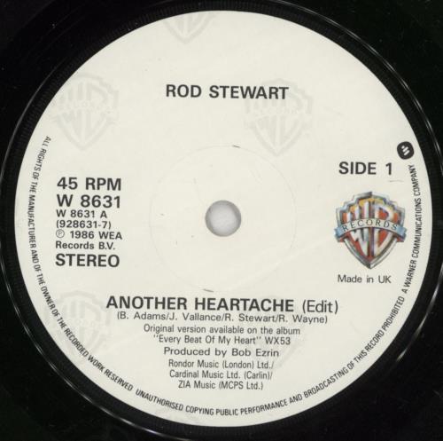 Rod Stewart Another Heartache 7" vinyl single (7 inch record / 45) UK ROD07AN193615