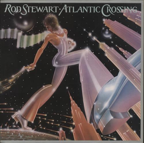 Rod Stewart Atlantic Crossing vinyl LP album (LP record) UK RODLPAT378789