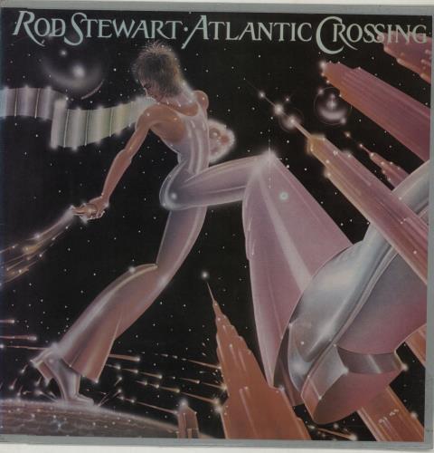 Rod Stewart Atlantic Crossing vinyl LP album (LP record) Portuguese RODLPAT676478