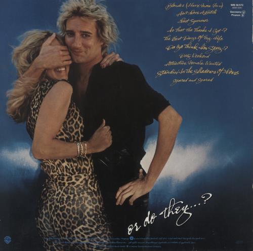 Rod Stewart Blondes Have More Fun - Autographed vinyl LP album (LP record) German RODLPBL862274