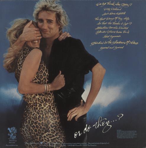 Rod Stewart Blondes Have More Fun vinyl LP album (LP record) UK RODLPBL245770