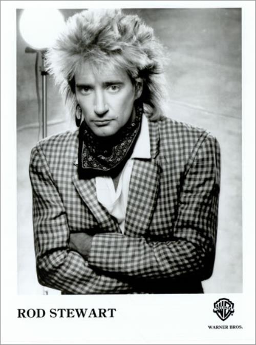 Rod Stewart Camoflage media press pack US RODPPCA466418