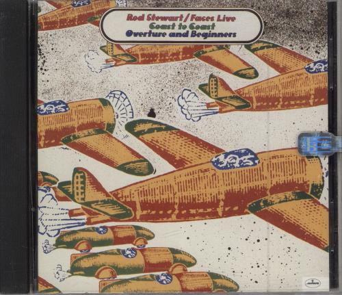 Rod Stewart Coast To Coast Overture And Beginners CD album (CDLP) US RODCDCO779610