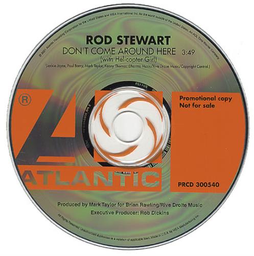 Rod Stewart Don't Come Around Here CD single (CD5 / 5") US RODC5DO187294
