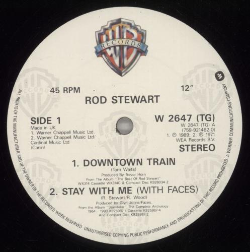 Rod Stewart Downtown Train - Collectors E.P. 12" vinyl single (12 inch record / Maxi-single) UK ROD12DO20408