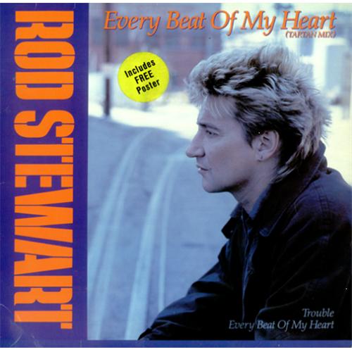 Rod Stewart Every Beat Of My Heart 12" vinyl single (12 inch record / Maxi-single) German ROD12EV107955
