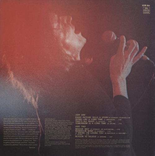 Rod Stewart Every Picture Tells A Story - 2nd vinyl LP album (LP record) UK RODLPEV606321