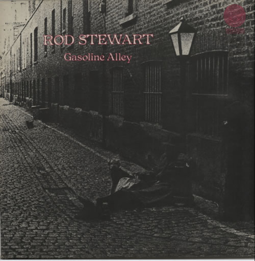 Rod Stewart Gasoline Alley - 2nd - EX vinyl LP album (LP record) UK RODLPGA602213