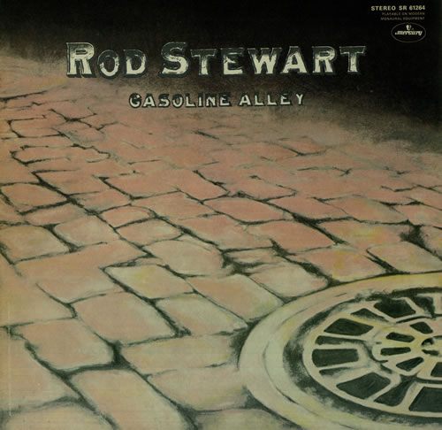 Rod Stewart Gasoline Alley vinyl LP album (LP record) US RODLPGA443434
