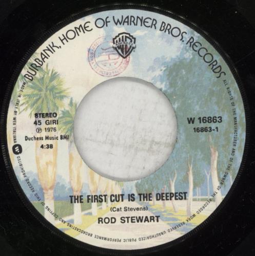 Rod Stewart Get Back 7" vinyl single (7 inch record / 45) Italian ROD07GE83500