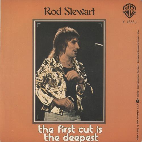 Rod Stewart Get Back 7" vinyl single (7 inch record / 45) Italian ROD07GE83500