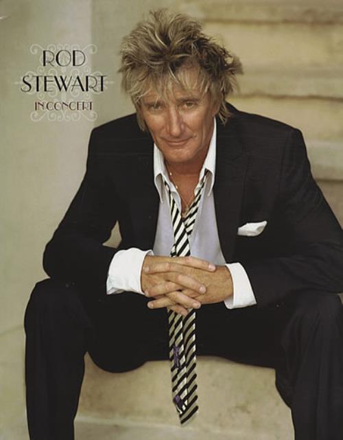 Rod Stewart In Concert tour programme UK RODTRIN340698