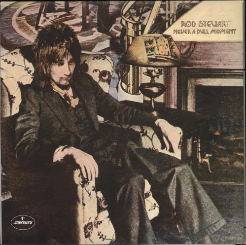 Rod Stewart Never A Dull Moment - 180gram Vinyl vinyl LP album (LP record) UK RODLPNE773393