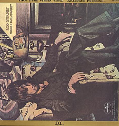 Rod Stewart Never A Dull Moment vinyl LP album (LP record) US RODLPNE280138