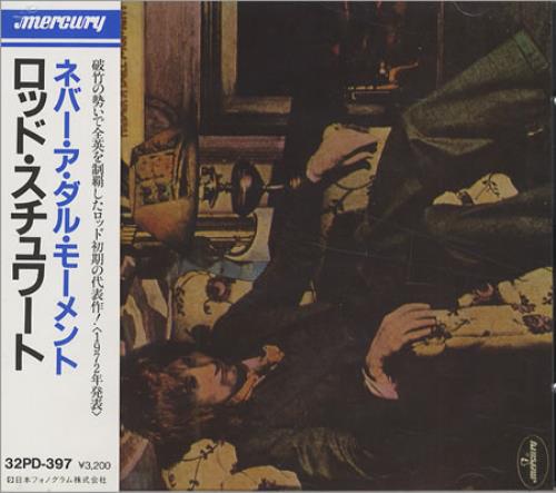 Rod Stewart Never A Dull Moment CD album (CDLP) Japanese RODCDNE428470