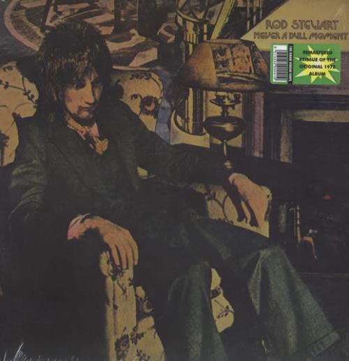 Rod Stewart Never A Dull Moment vinyl LP album (LP record) Russian RODLPNE434565