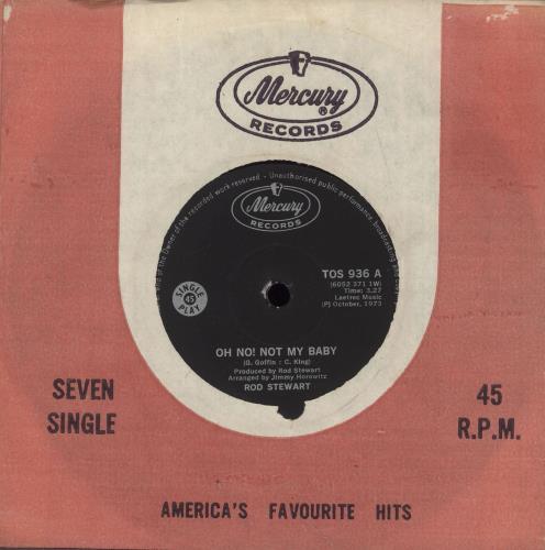 Rod Stewart Oh No! Not My Baby 7" vinyl single (7 inch record / 45) African ROD07OH746525