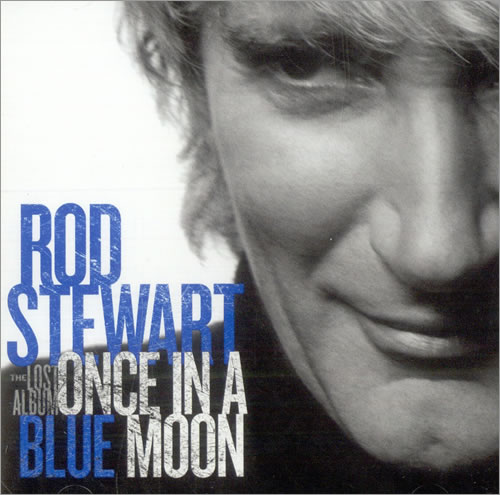 Rod Stewart Once In A Blue Moon CD album (CDLP) US RODCDON507150
