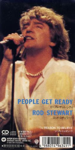 Rod Stewart People Get Ready 3" CD single (CD3) Japanese RODC3PE107444