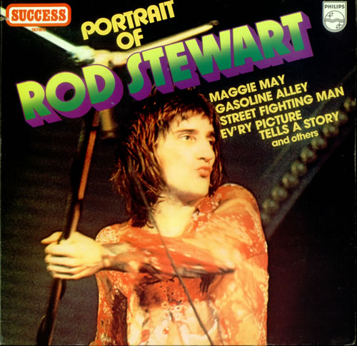 Rod Stewart Portrait Of Rod Stewart vinyl LP album (LP record) Dutch RODLPPO448277