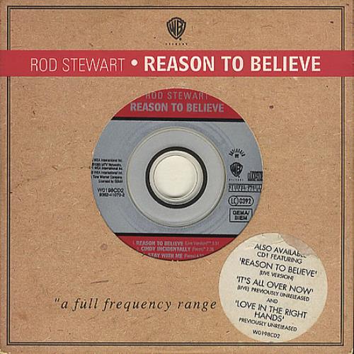 Rod Stewart Reason To Believe CD single (CD5 / 5") UK RODC5RE35176