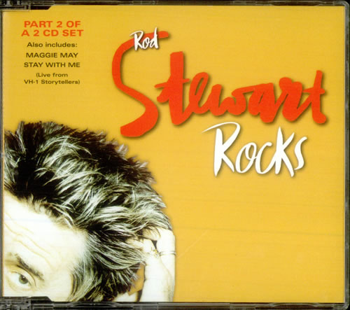 Rod Stewart Rocks 2-CD single set (Double CD single) UK ROD2SRO311043
