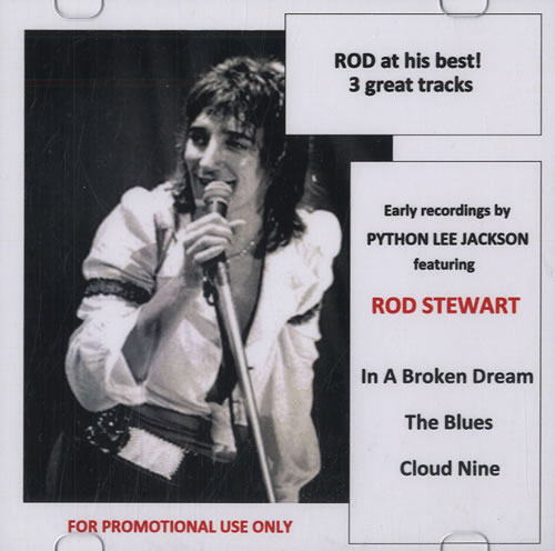 Rod Stewart Rod At His Best! CD-R acetate US RODCRRO552310
