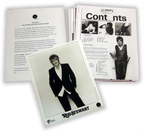 Rod Stewart Still The Same media press pack US RODPPST407982