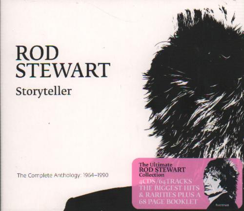 Rod Stewart Storyteller: The Complete Anthology 1964-1990 4-CD album set UK ROD4CST647085