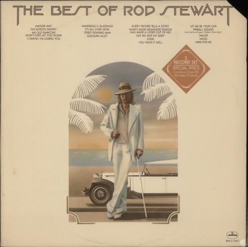 Rod Stewart The Best Of Rod Stewart - Deletion cut 2-LP vinyl record set (Double LP Album) US ROD2LTH882020