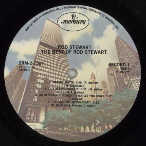 Rod Stewart The Best Of Rod Stewart - Deletion cut 2-LP vinyl record set (Double LP Album) US ROD2LTH882020