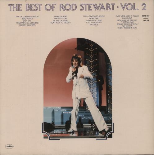 Rod Stewart The Best Of Rod Stewart Volume 2 2-LP vinyl record set (Double LP Album) UK ROD2LTH371090