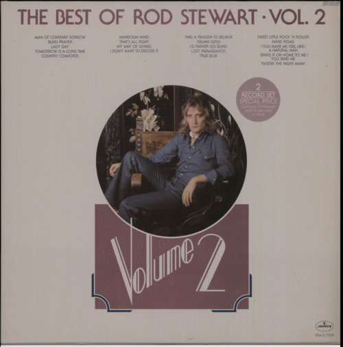 Rod Stewart The Best Of Rod Stewart Volume 2 2-LP vinyl record set (Double LP Album) US ROD2LTH603505