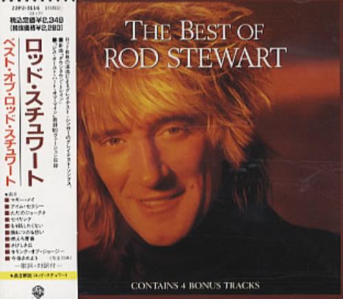 Rod Stewart The Best Of CD album (CDLP) Japanese RODCDTH323320