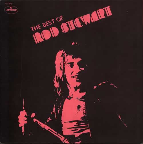 Rod Stewart The Best Of vinyl LP album (LP record) Japanese RODLPTH614105