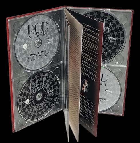 Rod Stewart The Great American Songbook Collection 5-CD album set UK ROD5CTH341805