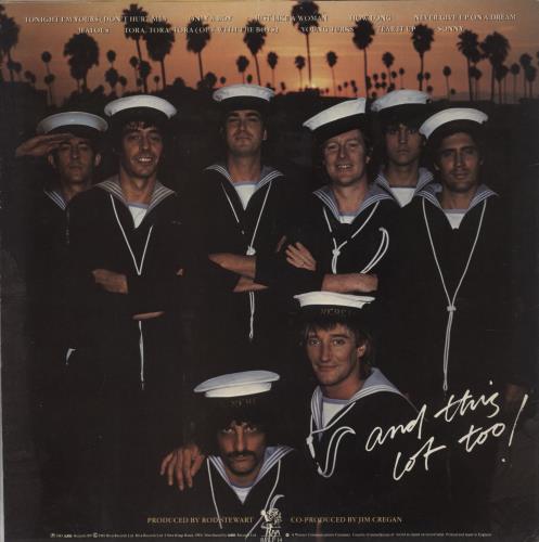 Rod Stewart Tonight I'm Yours + Merch Insert vinyl LP album (LP record) UK RODLPTO558114