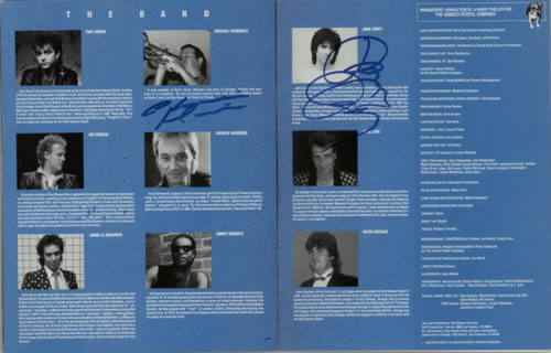Rod Stewart Tour 1986-87 - Autographed tour programme UK RODTRTO605466