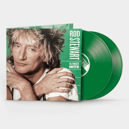 Rod Stewart Ultimate Hits - Green Vinyl - Sealed 2-LP vinyl record set (Double LP Album) UK ROD2LUL887190