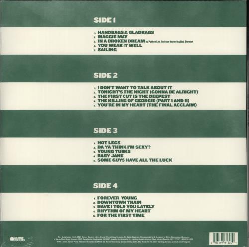 Rod Stewart Ultimate Hits - Green Vinyl - Sealed 2-LP vinyl record set (Double LP Album) UK ROD2LUL887190