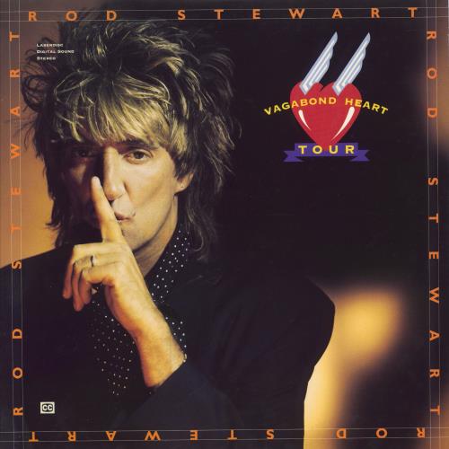 Rod Stewart Vagabond Heart Tour laserdisc / lazerdisc US RODLZVA786271