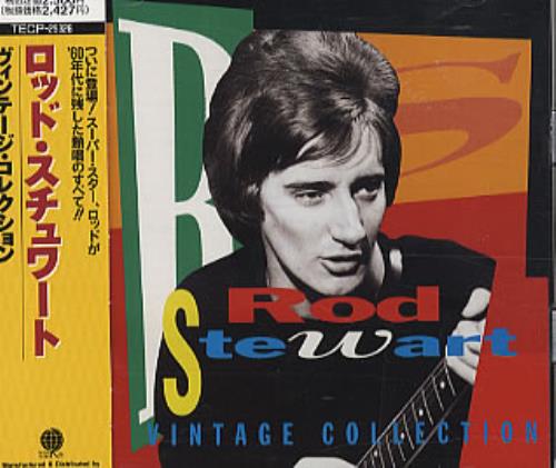 Rod Stewart Vintage Collection CD album (CDLP) Japanese RODCDVI75650