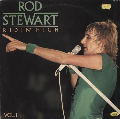 Rod Stewart Vol.1: Ridin' High vinyl LP album (LP record) Italian RODLPVO778977